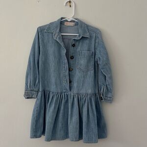 Girls Denim Dress